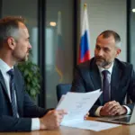 Малый бизнес в России получает консультацию по льготному кредиту программы 1764