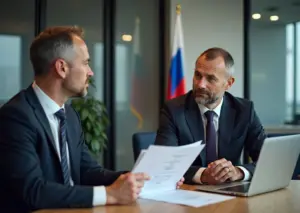 Малый бизнес в России получает консультацию по льготному кредиту программы 1764